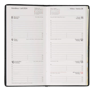 Taskukalenteri SKK 2024 musta