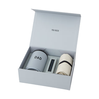 Dad Giftbox Design Letters, harmaa