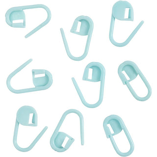 Silmukkamerkki 30 kpl/ 2,2cm vaaleansininen