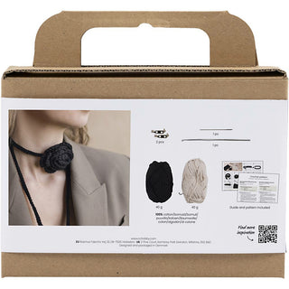 Askartelupakkaus virkkaus ruusupussukka