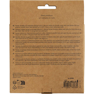 Silikonimuotti Kotilo ja simpukankuoret