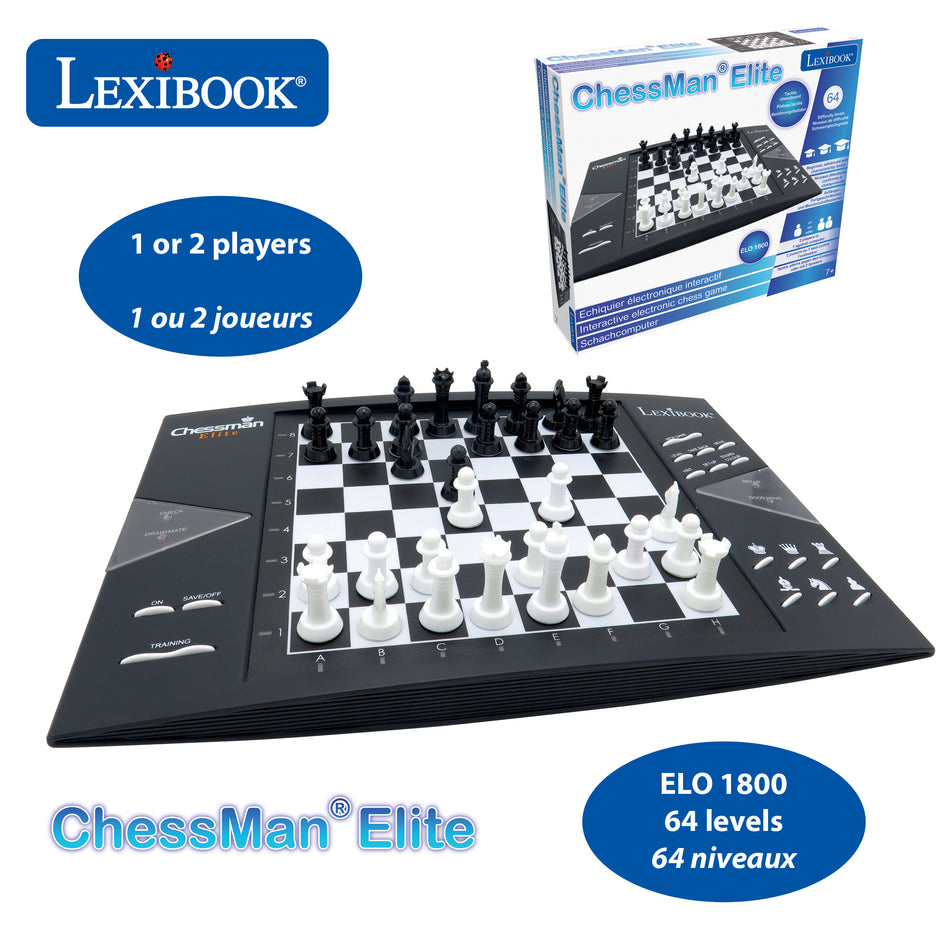 Valokuva tuotteesta Elektroninen Shakki Chessman Elite, kuuluu tuoteryhmään Muut pelit ja pelitarvikkeet.
