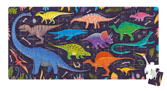 Palapeli 60 palaa dinosaurukset BananaPanda