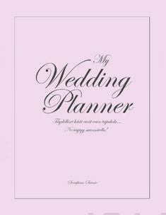 My wedding planner