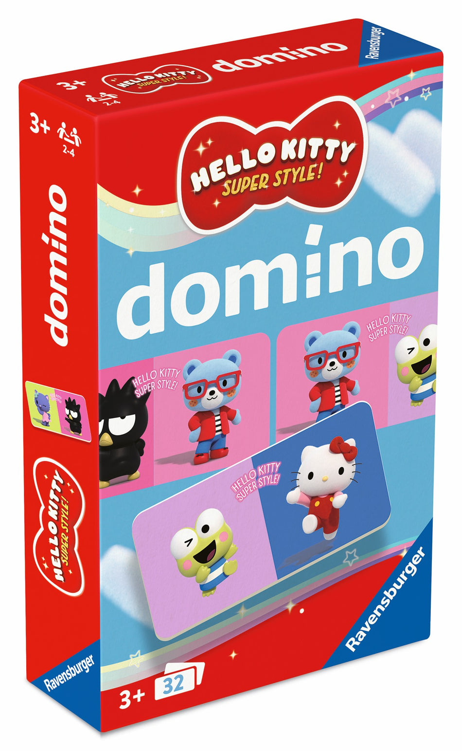 Valokuva tuotteesta Peli Hello Kitty Domino, kuuluu tuoteryhmään Lautapelit.