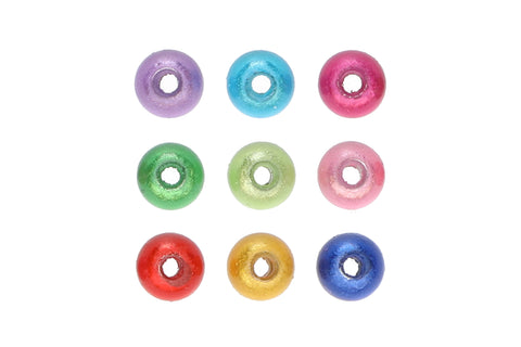 Helmi heijastava 6mm/100 kpl värilliset