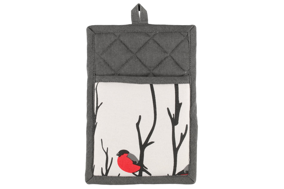 Valokuva tuotteesta Winteria Patalappu Punatulkku 16x24 cm, kuuluu tuoteryhmään Sesonkituotteet.