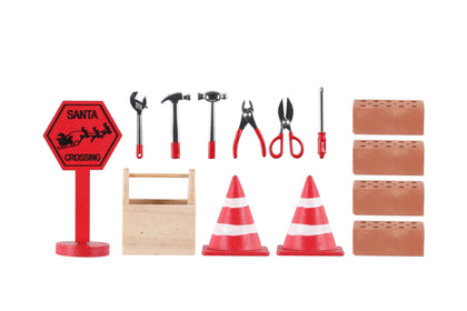 Miniatyyri työmaatarvikkeet