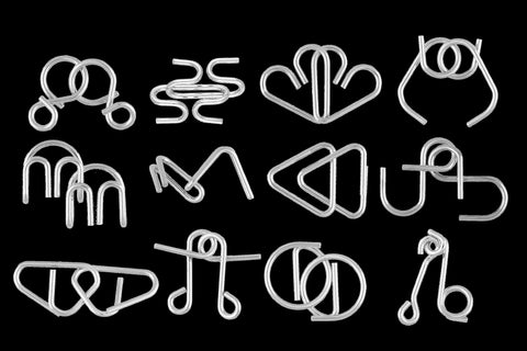 Pulmapelit 12 kpl metalli