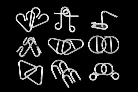 Pulmapelit 3 kpl metalli lajitelma display