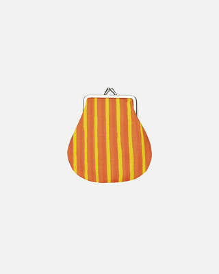 Valokuva tuotteesta Pieni kukkaro Marimekko Piccolo, oranssi, vaaleansininen, kuuluu tuoteryhmään Laukut kukkarot.