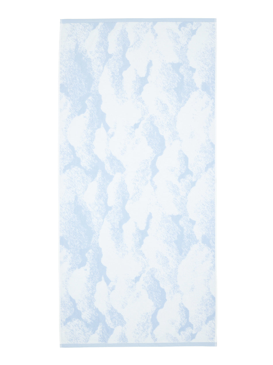 Valokuva tuotteesta Kylpypyyhe Hattara Finlayson v.sin/valk 70x150 cm, kuuluu tuoteryhmään Sisustus kodin tarvikkeet.