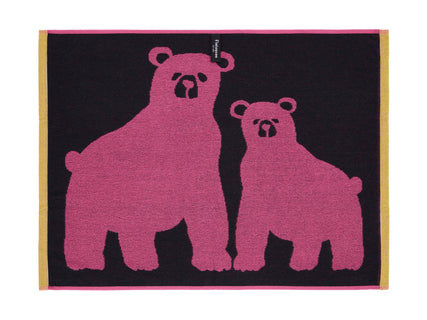 Käsipyyhe Finlayson Otso roosa/vihreä 50x70