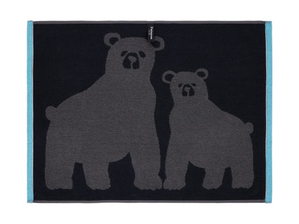 Käsipyyhe Finlayson Otso harmaa/aqua 50x70