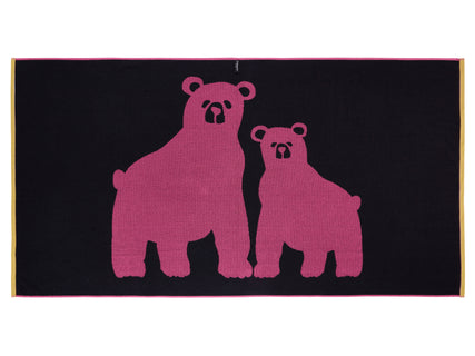 Kylpypyyhe Finlayson Otso roosa/vihreä iso 90x180