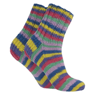 Lanka Novita 7 Veljestä Raita 100 g 978 riemukaari