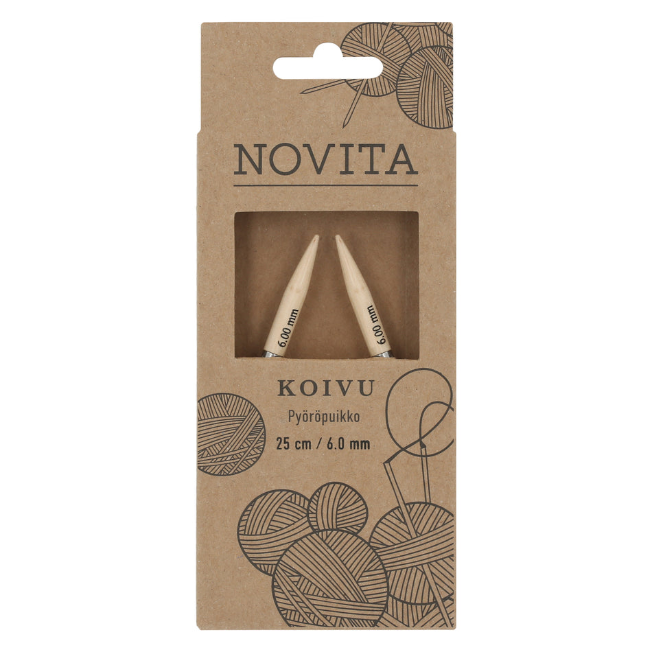 Valokuva tuotteesta Pyöröpuikko Novita 25 cm 6.0, kuuluu tuoteryhmään Käsityötarvikkeet.