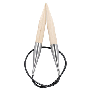 Pyöröpuikko Novita koivu 40cm 10.0 Chunky-langoille