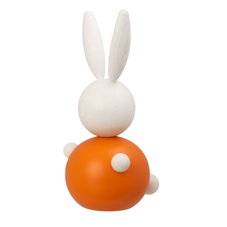 Valokuva tuotteesta Koriste Aarikka Pupujussi oranssi, kuuluu tuoteryhmään Lahjatavarat.