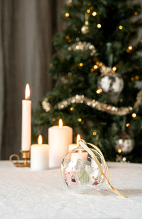 Joulupallo Muumi Pyjamat 9cm Muurla