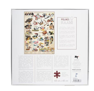 Palapeli 1000 palaa Hullunkuriset linnut Mauri Kunnas