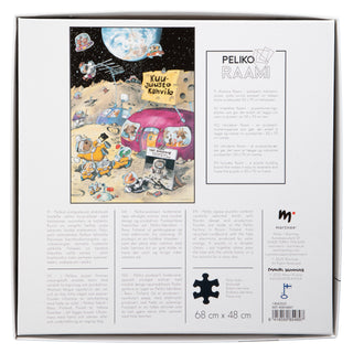 Palapeli 1000 palaa Kuujuustokahvila Mauri Kunnas