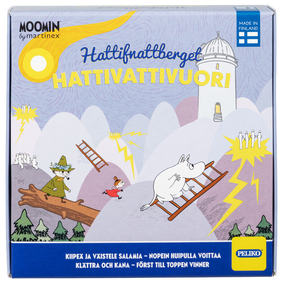 Valokuva tuotteesta Hattivattivuori Muumi -lautapeli, kuuluu tuoteryhmään Lautapelit.