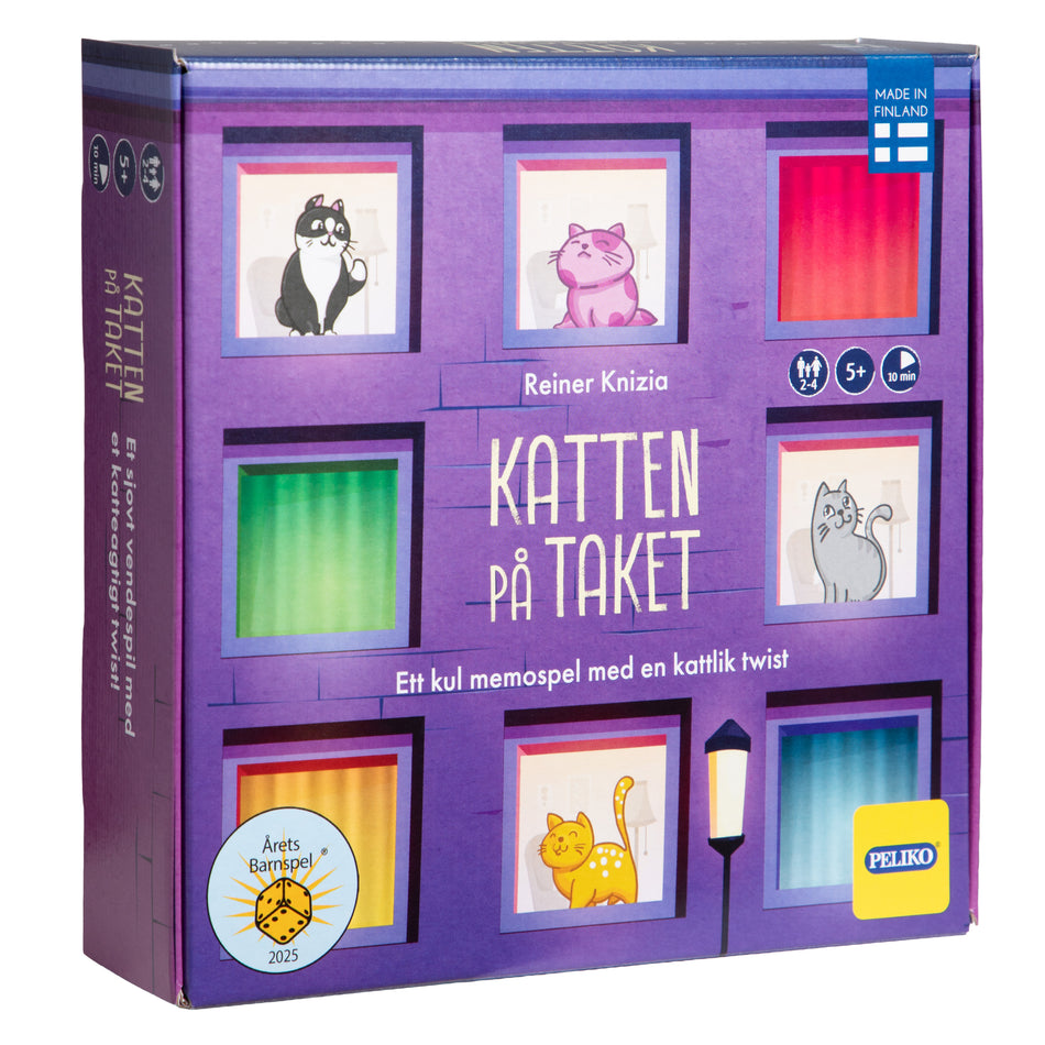 Valokuva tuotteesta Katten på taket -spel, kuuluu tuoteryhmään Lautapelit.