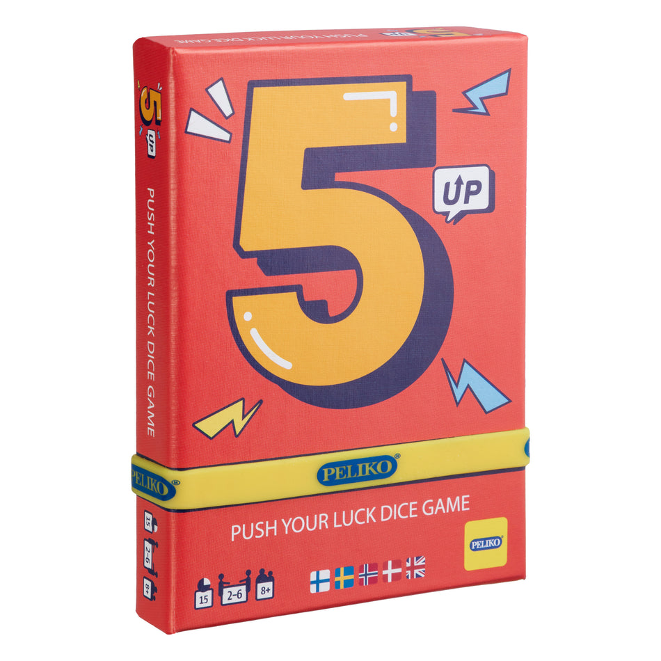 Valokuva tuotteesta 5 UP -peli, kuuluu tuoteryhmään Muut pelit ja pelitarvikkeet.