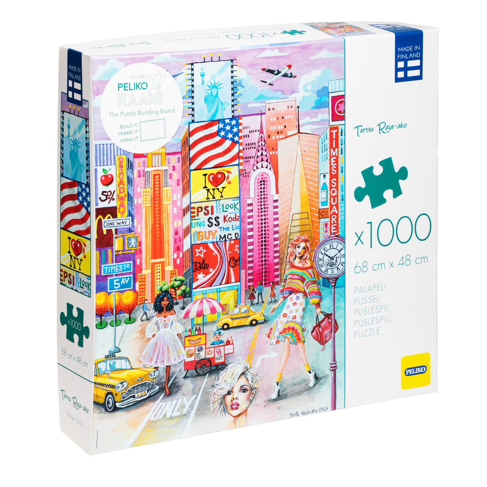 Valokuva tuotteesta Palapeli 1000 palaa New York, kuuluu tuoteryhmään Palapelit.