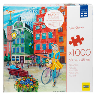 Palapeli 1000 palaa Tukholma