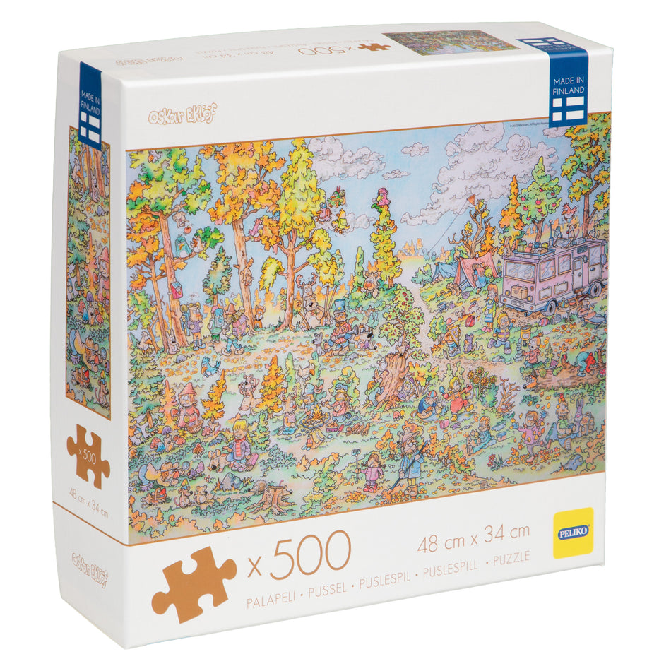 Valokuva tuotteesta Palapeli 500 palaa Syksy Oskar Eklöf, kuuluu tuoteryhmään Palapelit.