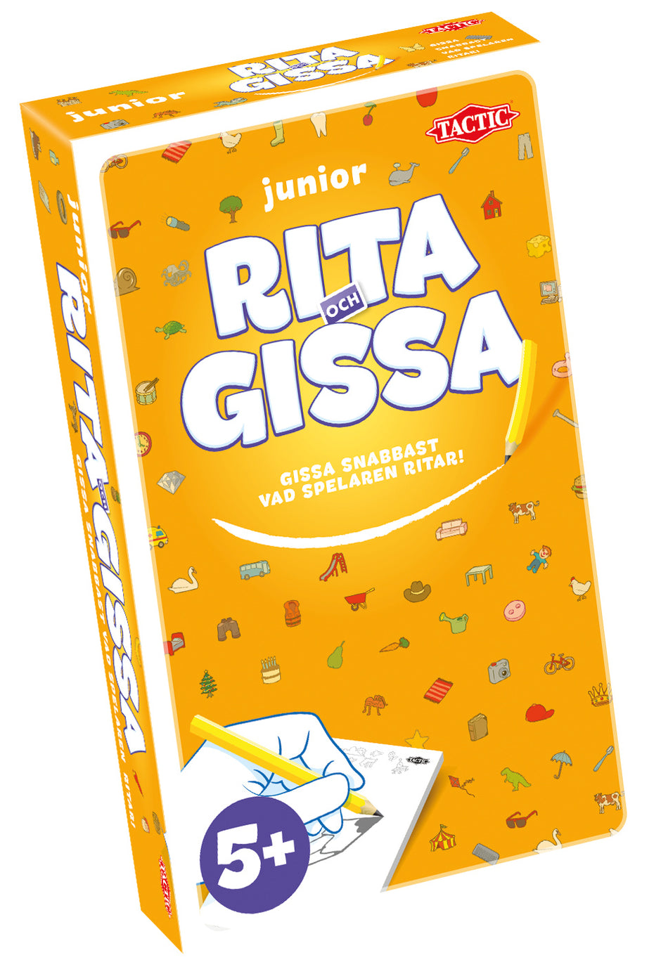 Valokuva tuotteesta Matkapeli Rita och Gissa Junior svenska, kuuluu tuoteryhmään Muut pelit ja pelitarvikkeet.