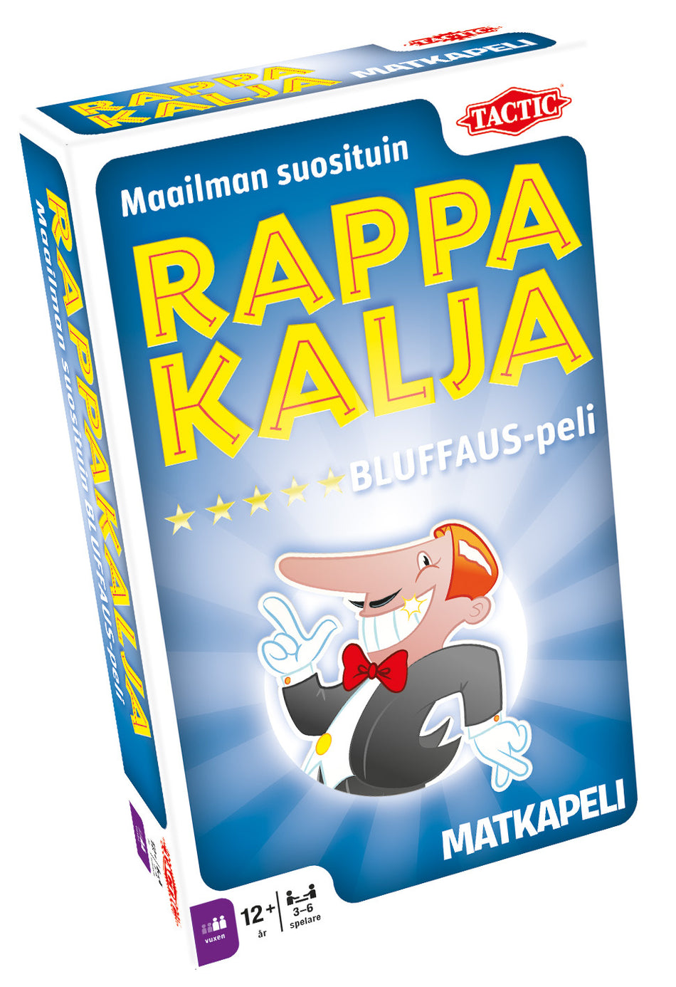 Valokuva tuotteesta Original Rappakalja matkapeli, kuuluu tuoteryhmään Muut pelit ja pelitarvikkeet.