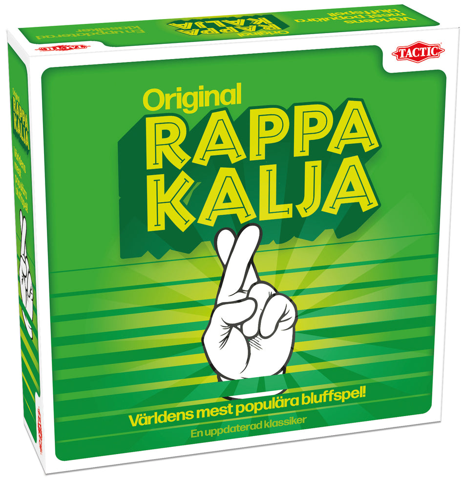 Valokuva tuotteesta Lautapeli  Rappakalja Original 2026 ruotsinkielinen, kuuluu tuoteryhmään Lautapelit.