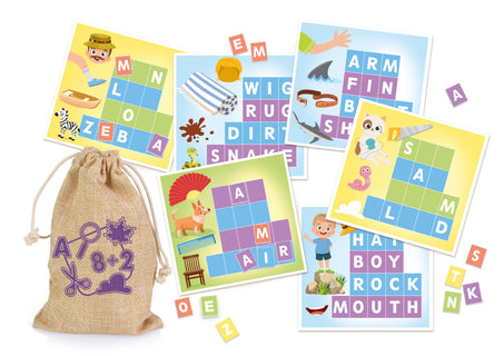 Lautapeli Let's learn Letters and Words english