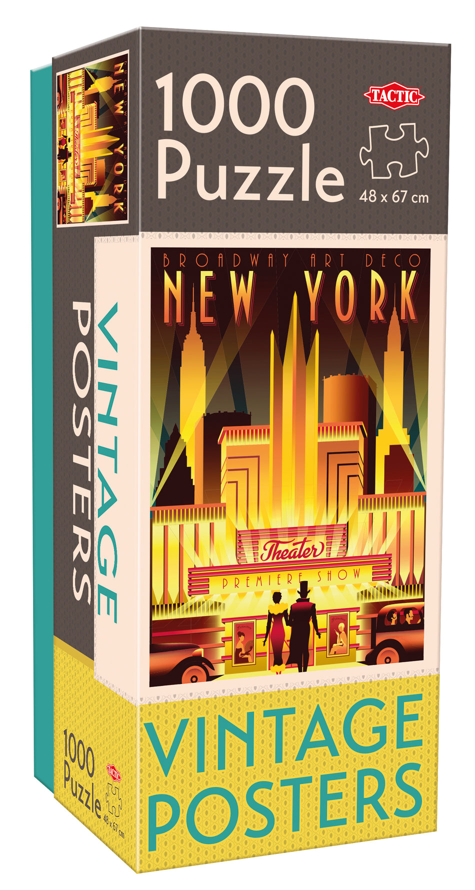 Valokuva tuotteesta Palapeli 1000 palaa Vintage New York, kuuluu tuoteryhmään Palapelit.