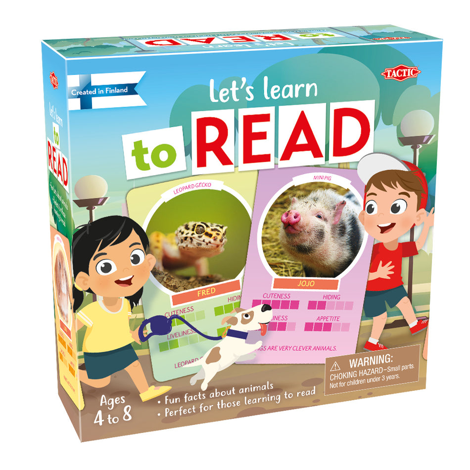 Valokuva tuotteesta Lautapeli Let's learn to Read english, kuuluu tuoteryhmään Lautapelit.
