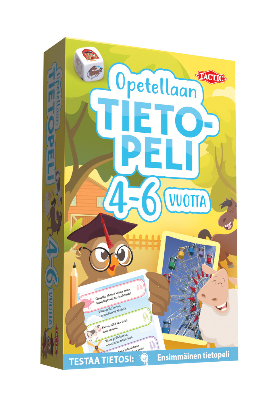 Valokuva tuotteesta Opetellaan tietopeli - 4-6 v, kuuluu tuoteryhmään Lautapelit.
