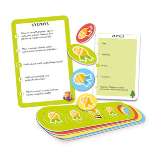 Opetellaan tietopeli Eläimet ja luonto