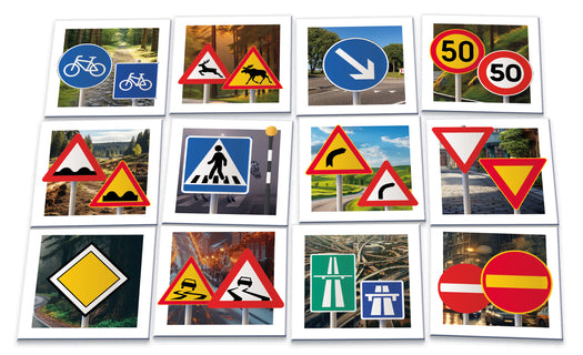 Muistipeli Tactic Memo Liikennemerkit