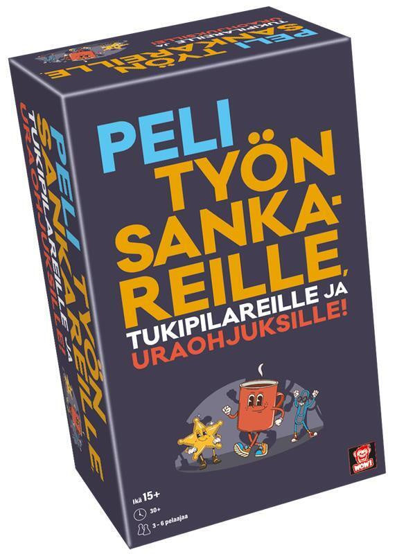 Valokuva tuotteesta Peli työn sankareille, tukipilareille ja uraohjuksille!, kuuluu tuoteryhmään Lautapelit.