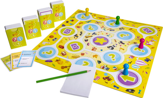 Opetellaan ISO ja HAUSKA tietokisa -lautapeli