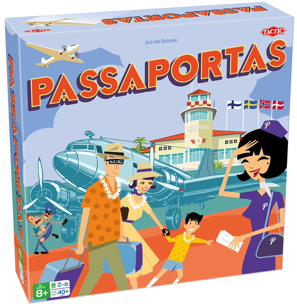 Valokuva tuotteesta Lautapeli Passaportas Tactic, kuuluu tuoteryhmään Lautapelit.
