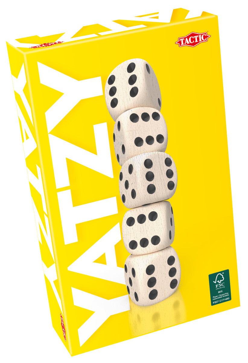Valokuva tuotteesta Noppapeli Tactic Yatzy, kuuluu tuoteryhmään Muut pelit ja pelitarvikkeet.