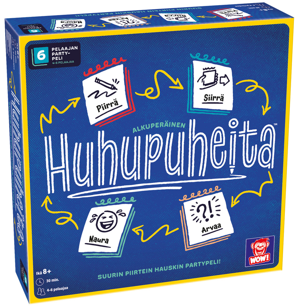 Valokuva tuotteesta Lautapeli WOW Huhupuheita Original Tactic, kuuluu tuoteryhmään Lautapelit.