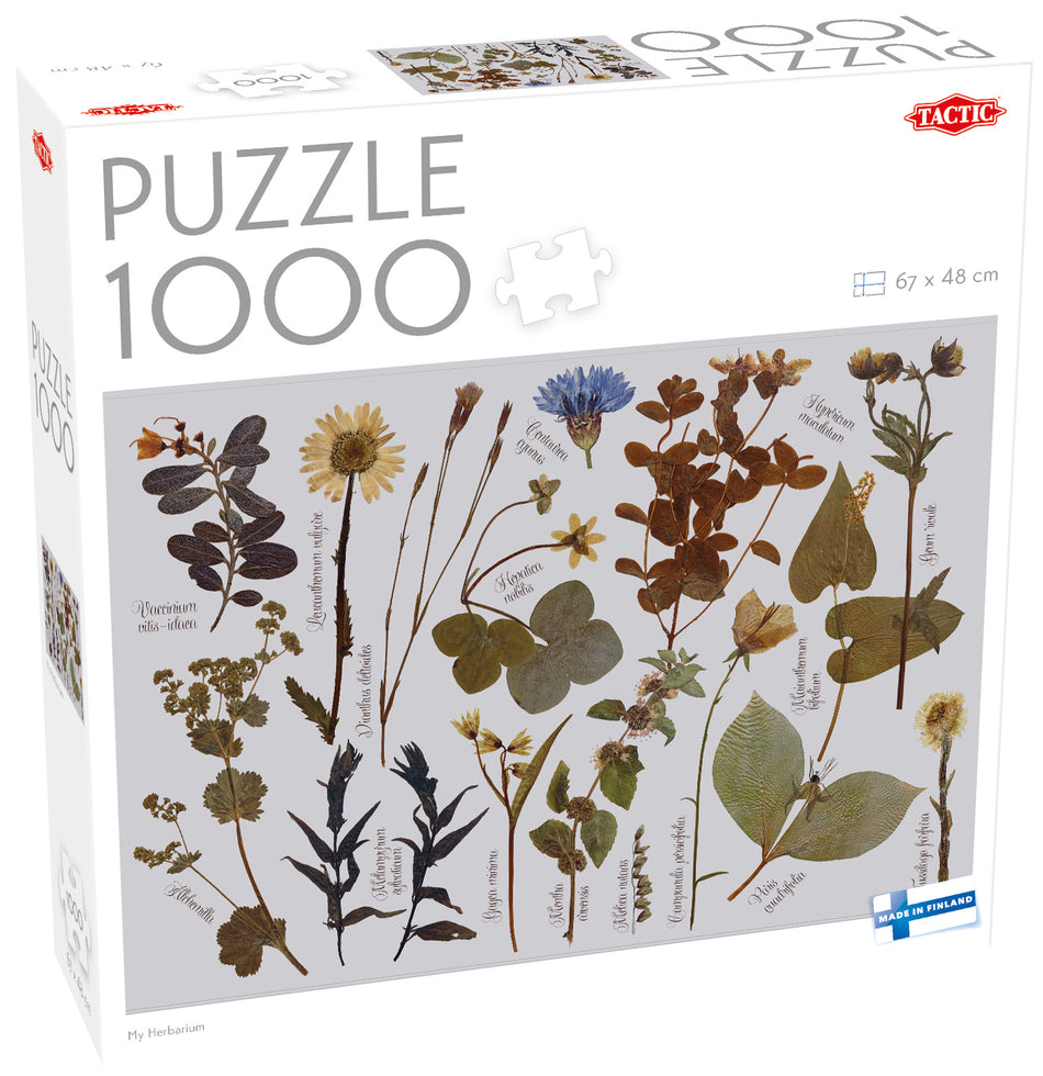 Valokuva tuotteesta Palapeli 1000 palaa My Herbarium Tactic, kuuluu tuoteryhmään Palapelit.