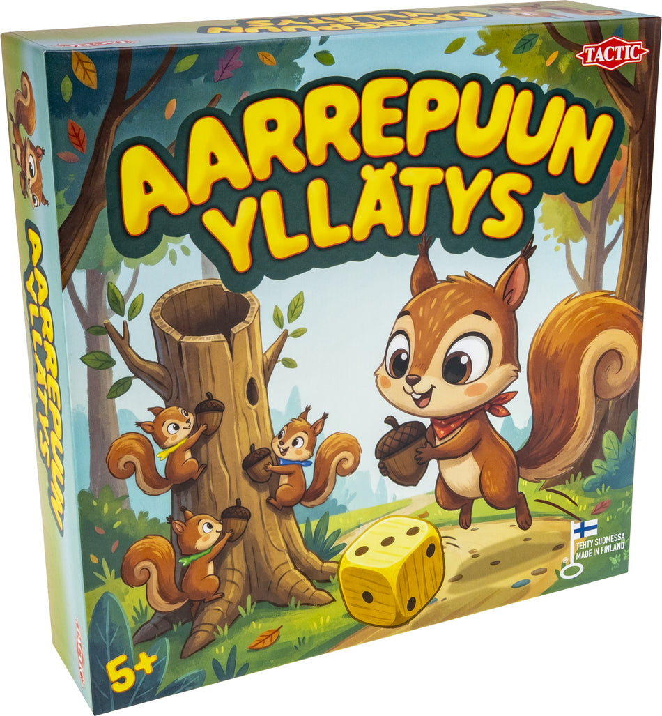 Valokuva tuotteesta Lautapeli Aarrepuun yllätys Tactic, kuuluu tuoteryhmään Lautapelit.