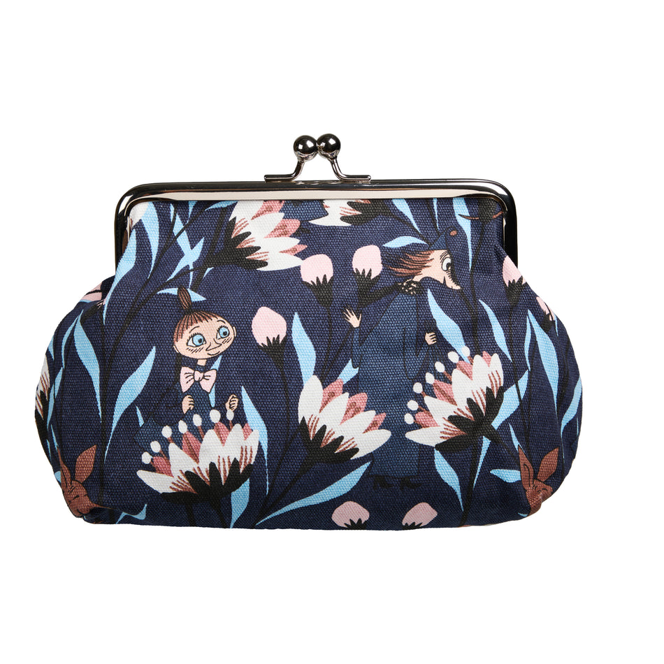 Valokuva tuotteesta Pussukka Muumi Emma Magnolia, tummansinen, kuuluu tuoteryhmään Laukut kukkarot.