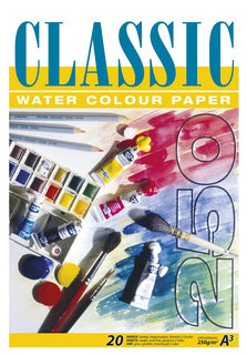 Akvarellilehtiö A3/20 lehteä 250g Classic